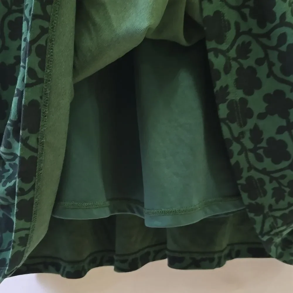 Boden Alexis Jersey Dress Suze 10 Long Tall‎ Enchanted Vines